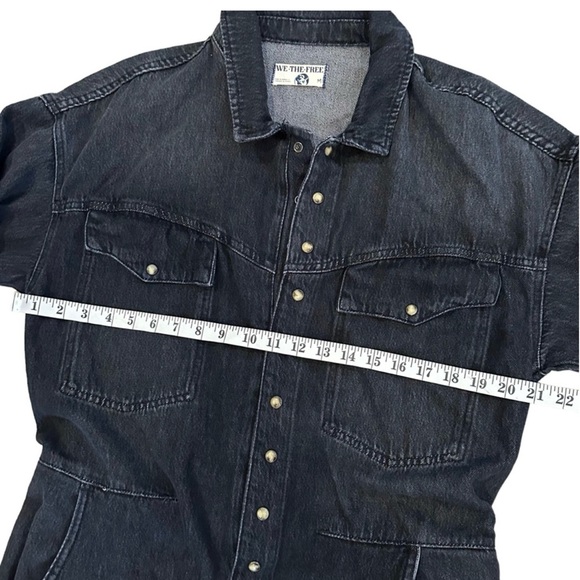 NWT Free People x Care FP Townes Jumpsuit in Black M - Picture 10 of 12